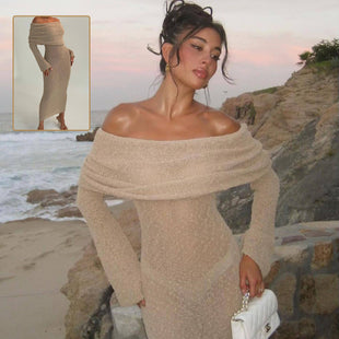 AuraWave™ Knit Beach Dress