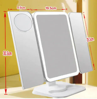 Trifold Makeup Mirror