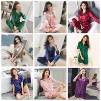 Premium Silk Satin Women's Pajamas