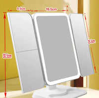 Trifold Makeup Mirror