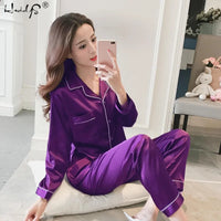 Premium Silk Satin Women's Pajamas