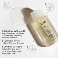 OUAI Fine Shampoo and Conditioner Set (10 Fl Oz)