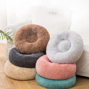 Plush Winter Dog Bed