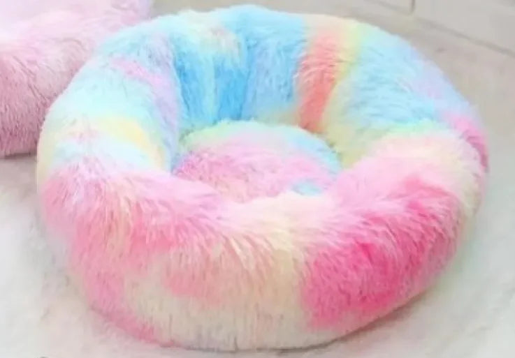 Soft Round Cat and Dog Litter Bed