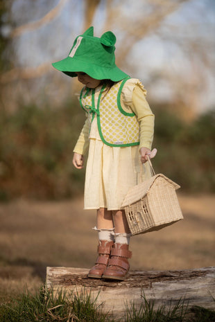 Kids Dress Sisi – Yellow
