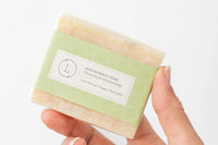 Lemongrass Natural Soap Bar, Handmade Body Soap