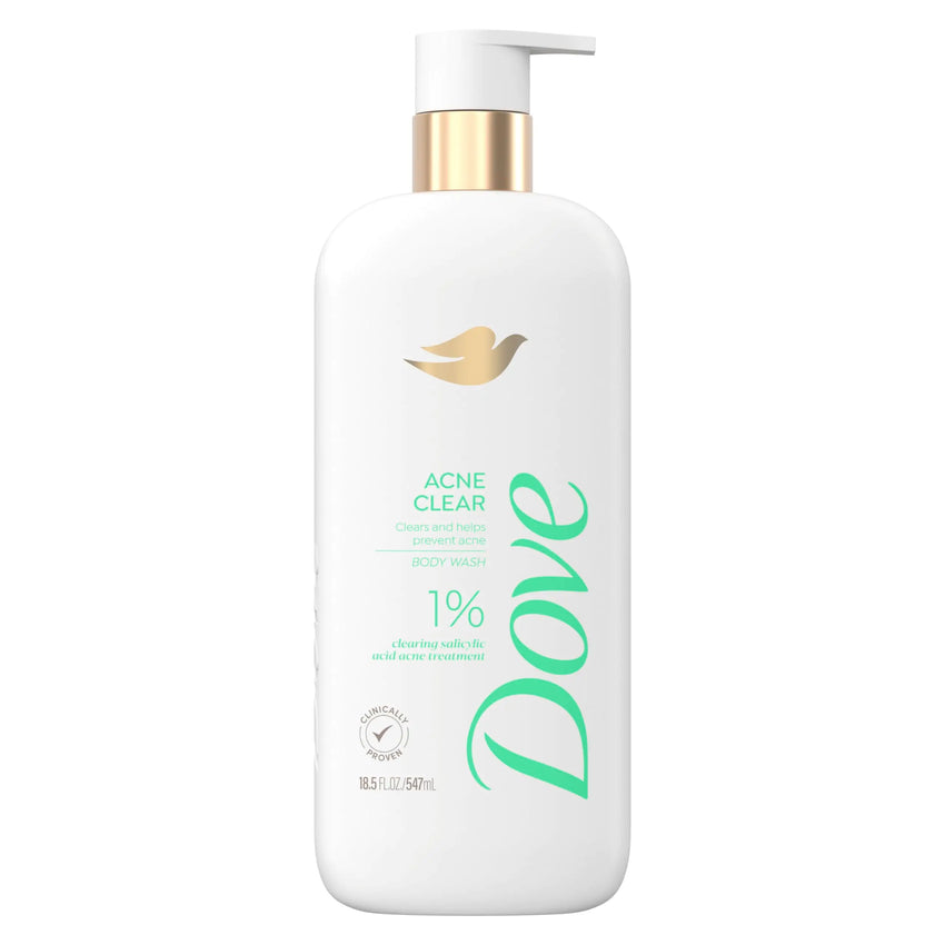 Dove Body Wash Acne Clear 18.5 oz