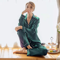 Premium Silk Satin Women's Pajamas